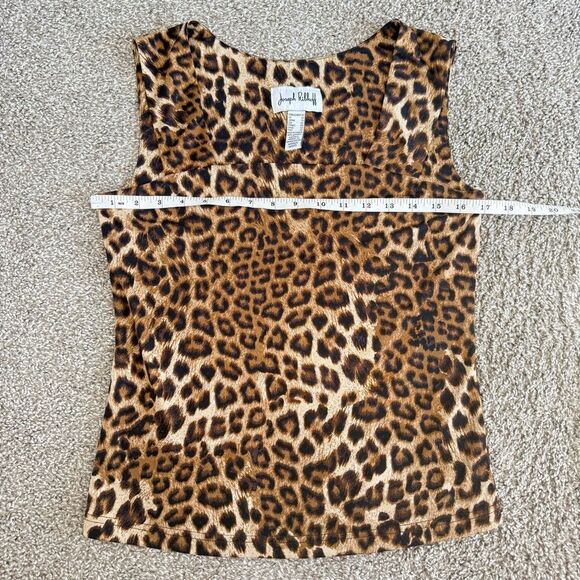 JOSEPH RIBKOFF | Leopard Print Tank Top - Picture 4 of 5